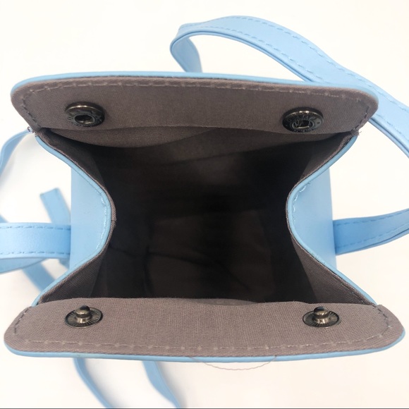 🆕 Milk Box Crossbody PU Leather Bag - Picture 9 of 11